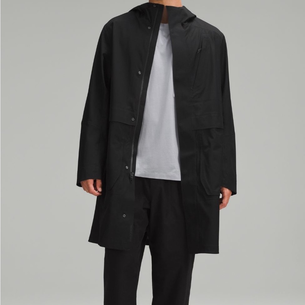 NWT lululemon Men’s Storm Field StretchSeal Long Jacket XL